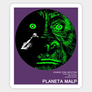 Polish Science Fiction Poster (1969) Sticker